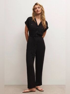 Z Supply Farah Linen Jumpsuit